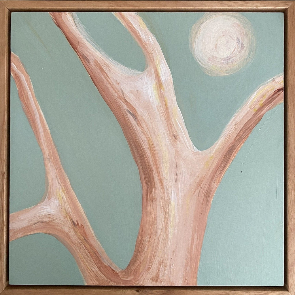 Echo Of The Day Moon  - Original Art