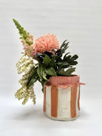 Deluxe Ice / Flower Bucket 'Dusty Copper Gold'-Ceramics-Lauren Barton-Greenhouse Interiors Pty Ltd