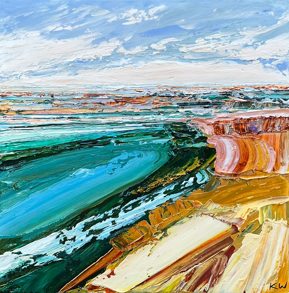 Coastal Rise - Original Artwork