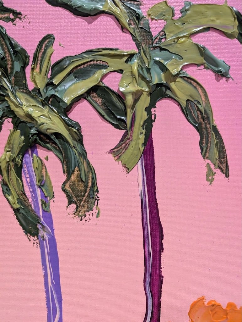 Pretty Palms - Original Art