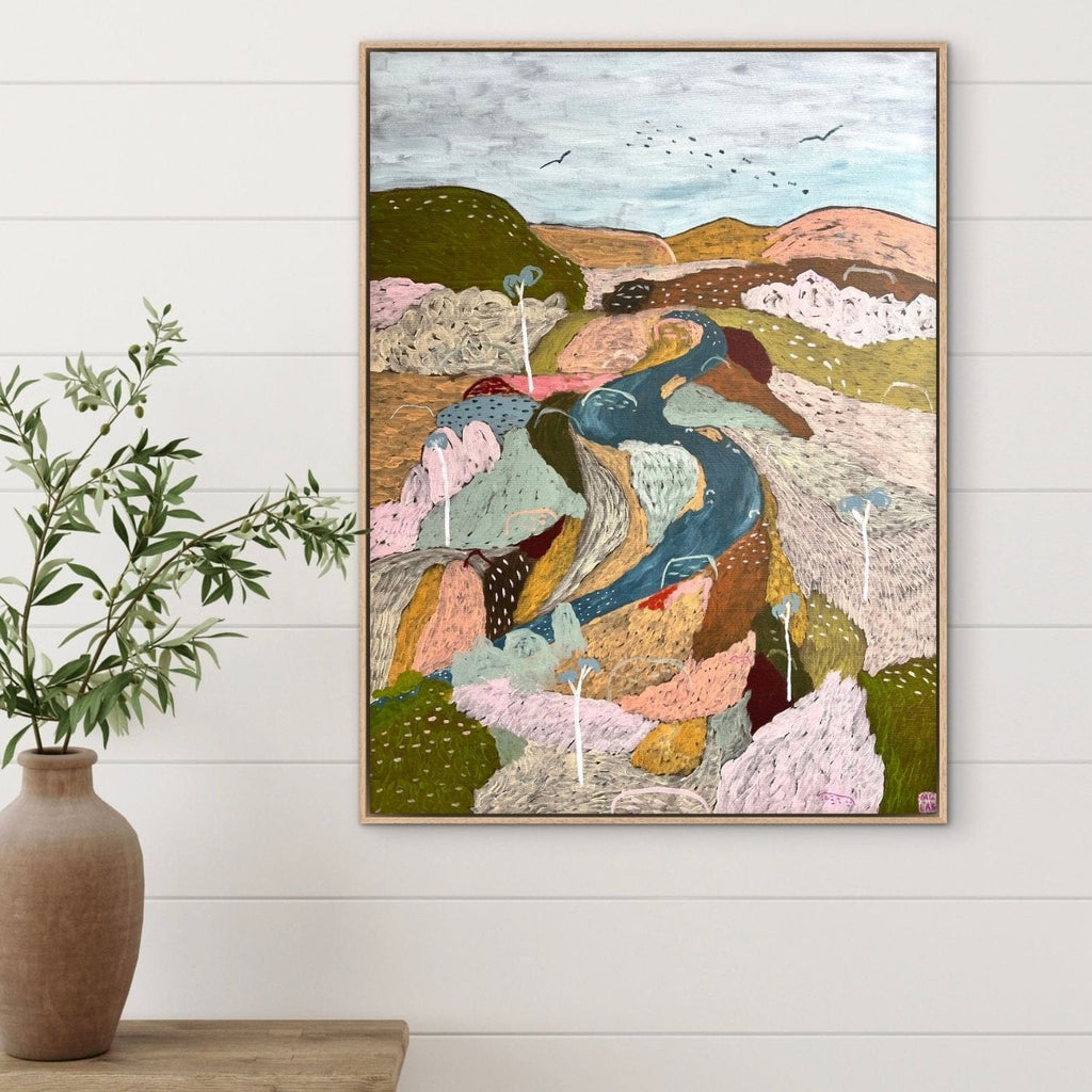 Billy Goat Bend - Limited Edition Print-Prints-Little Anvil Studios-Greenhouse Interiors Pty Ltd