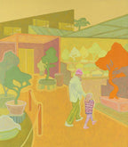 Garden World - Original Art-Original Art-Tarin Grey-Greenhouse Interiors