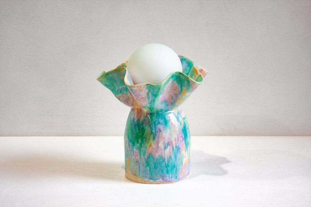 Ceramic Table Lamp - Sorbet-Lighting-Rhiannon Gill-Greenhouse Interiors Pty Ltd
