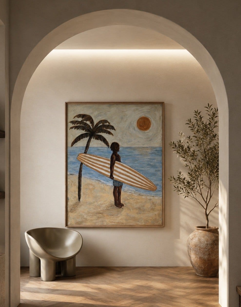 Under The Golden Sun - Original Art-Original Art-Aleisha Hobson-Greenhouse Interiors Pty Ltd