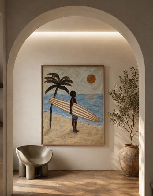 Under The Golden Sun - Original Art-Original Art-Aleisha Hobson-Greenhouse Interiors Pty Ltd
