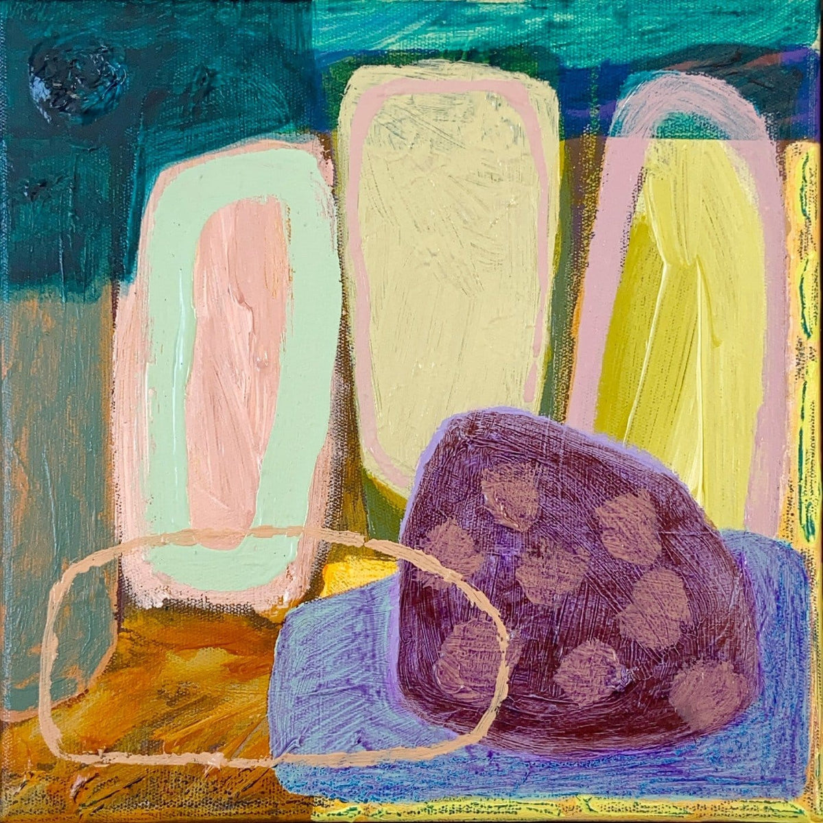 Desert Boulders - Original Artwork