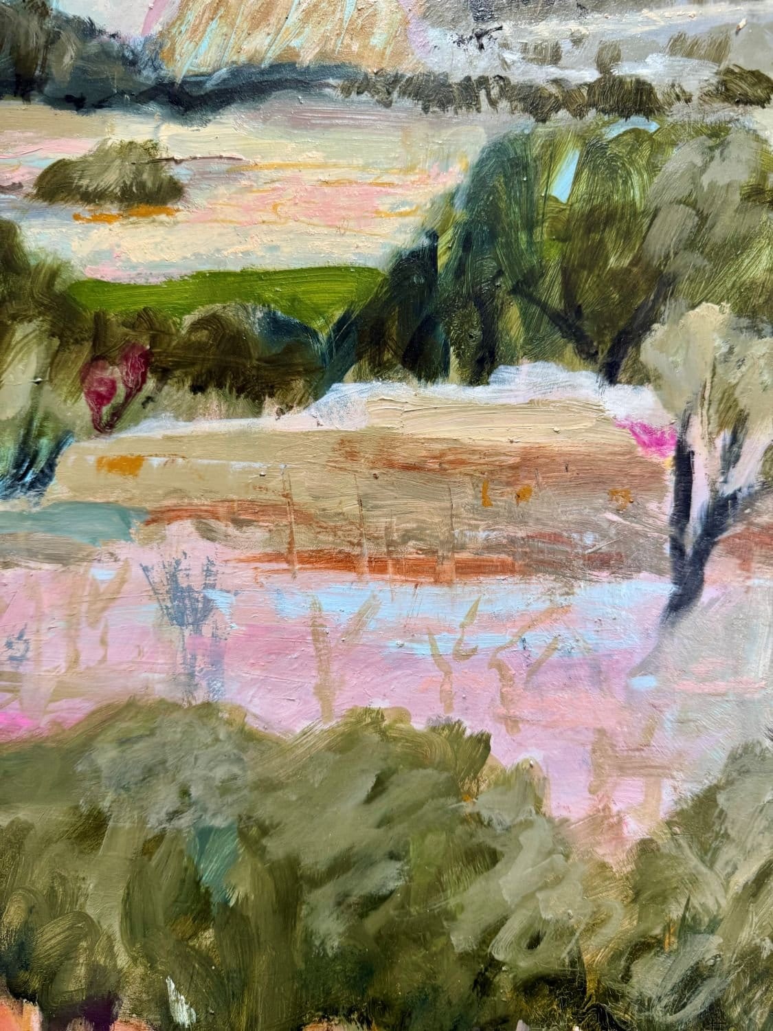 After The Rain - Original Painting-Original Art-Elizabeth Primmer-Greenhouse Interiors Pty Ltd