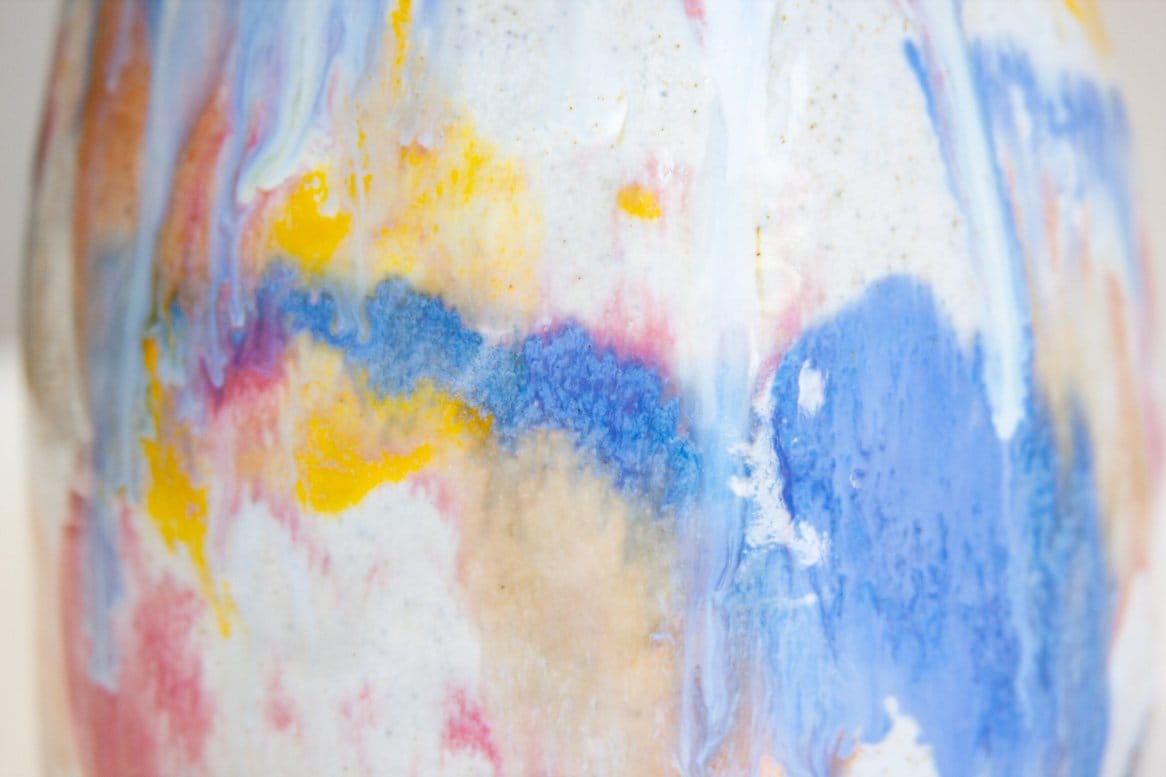 Ceramic Table Lamp - Daisy-Lighting-Rhiannon Gill-Greenhouse Interiors Pty Ltd