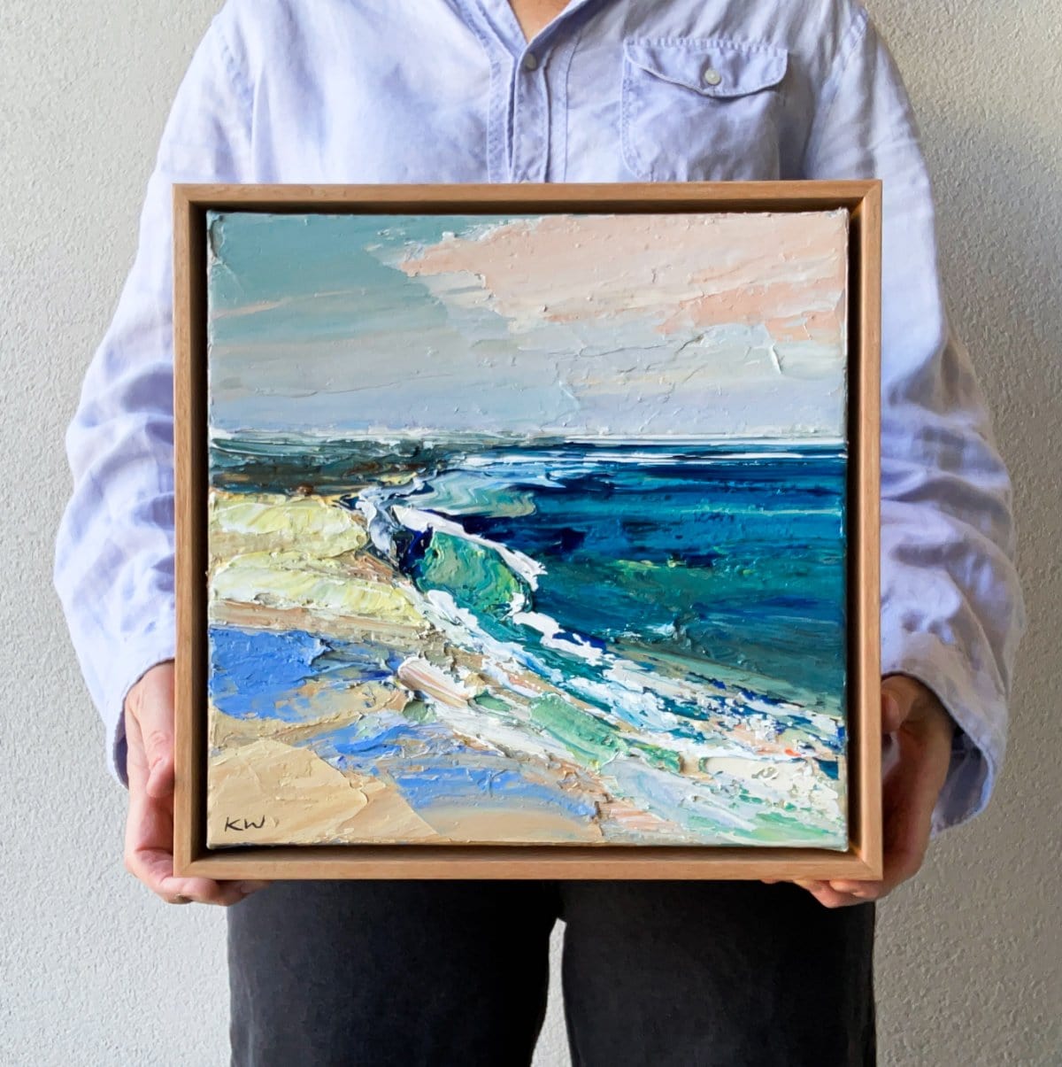 Sunset Beach - Original Artwork