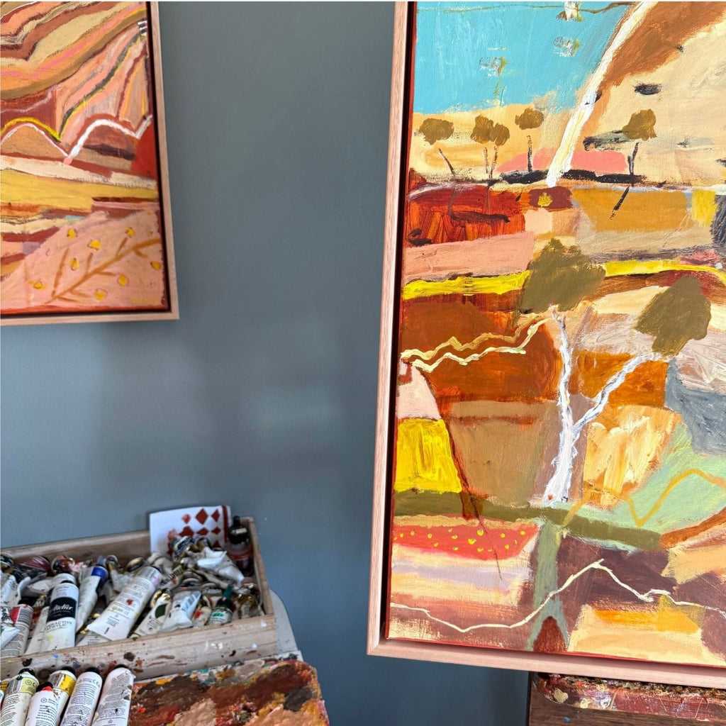 Outback Fragments  - Original Artwork-Original Art-Greta Hounslow-Greenhouse Interiors