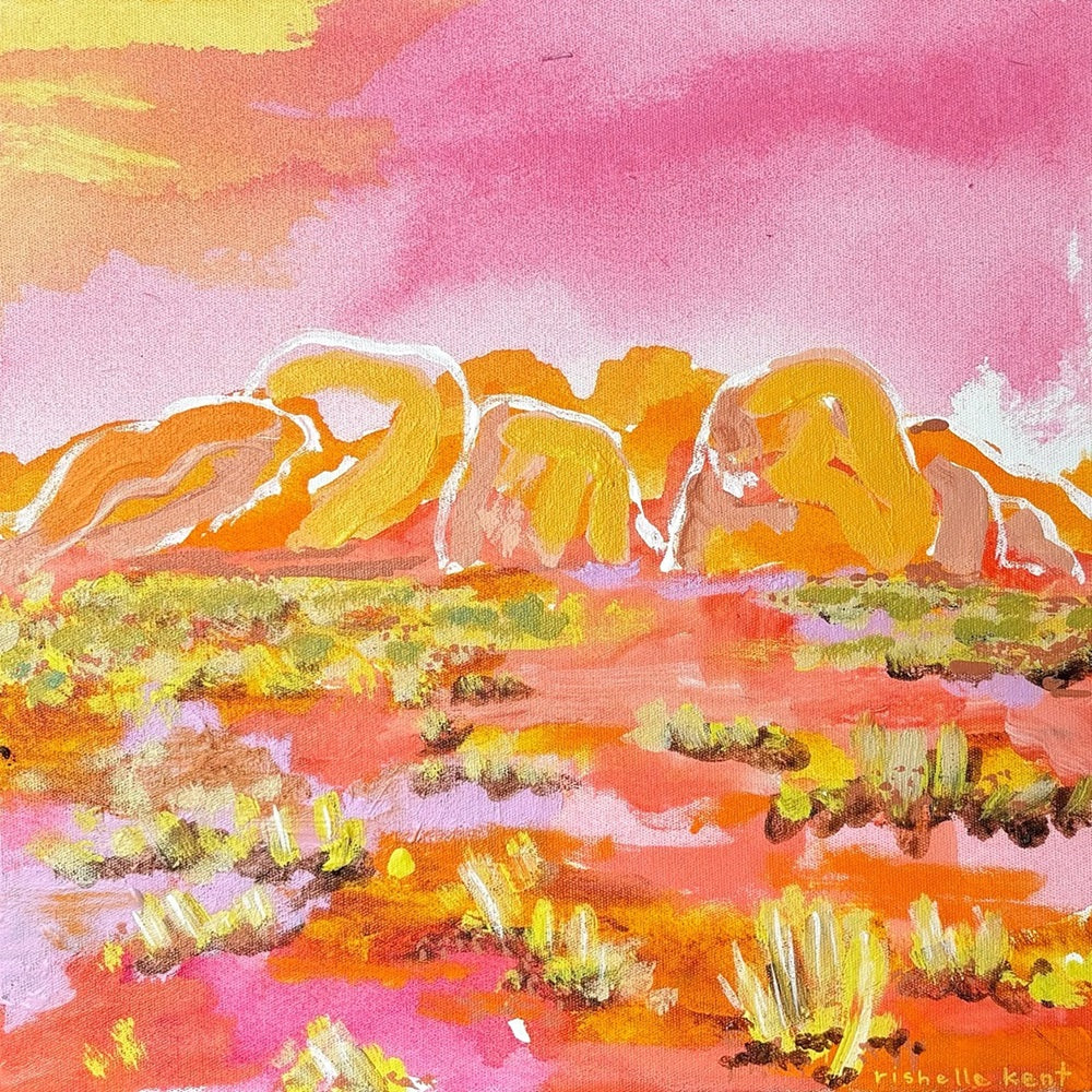 Under The Desert Sky - Original Art