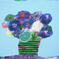 The Flowers Are Blue - Original Art