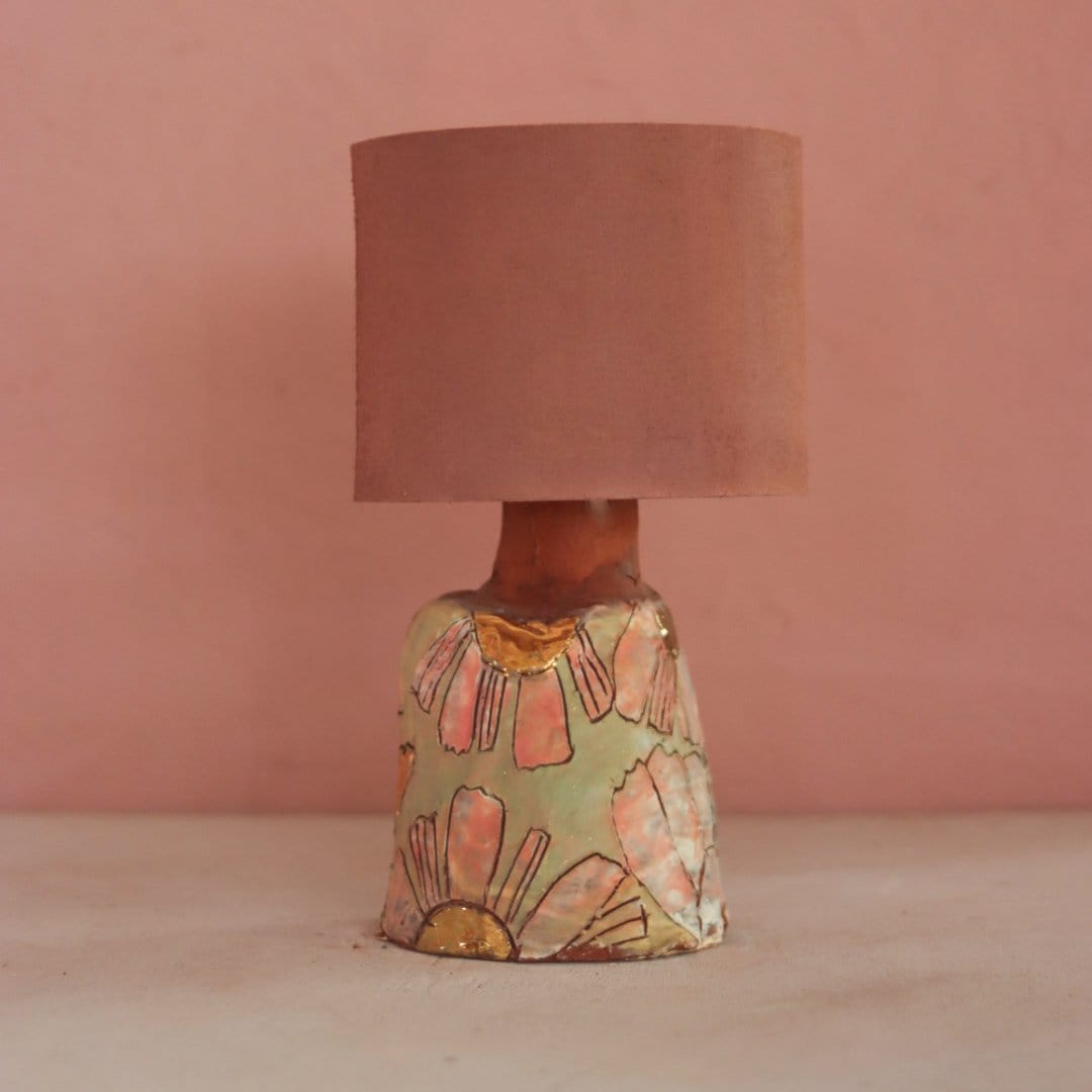 Lamp With Shade (19 x 33 cms)