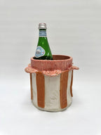 Deluxe Ice / Flower Bucket 'Dusty Copper Gold'-Ceramics-Lauren Barton-Greenhouse Interiors Pty Ltd