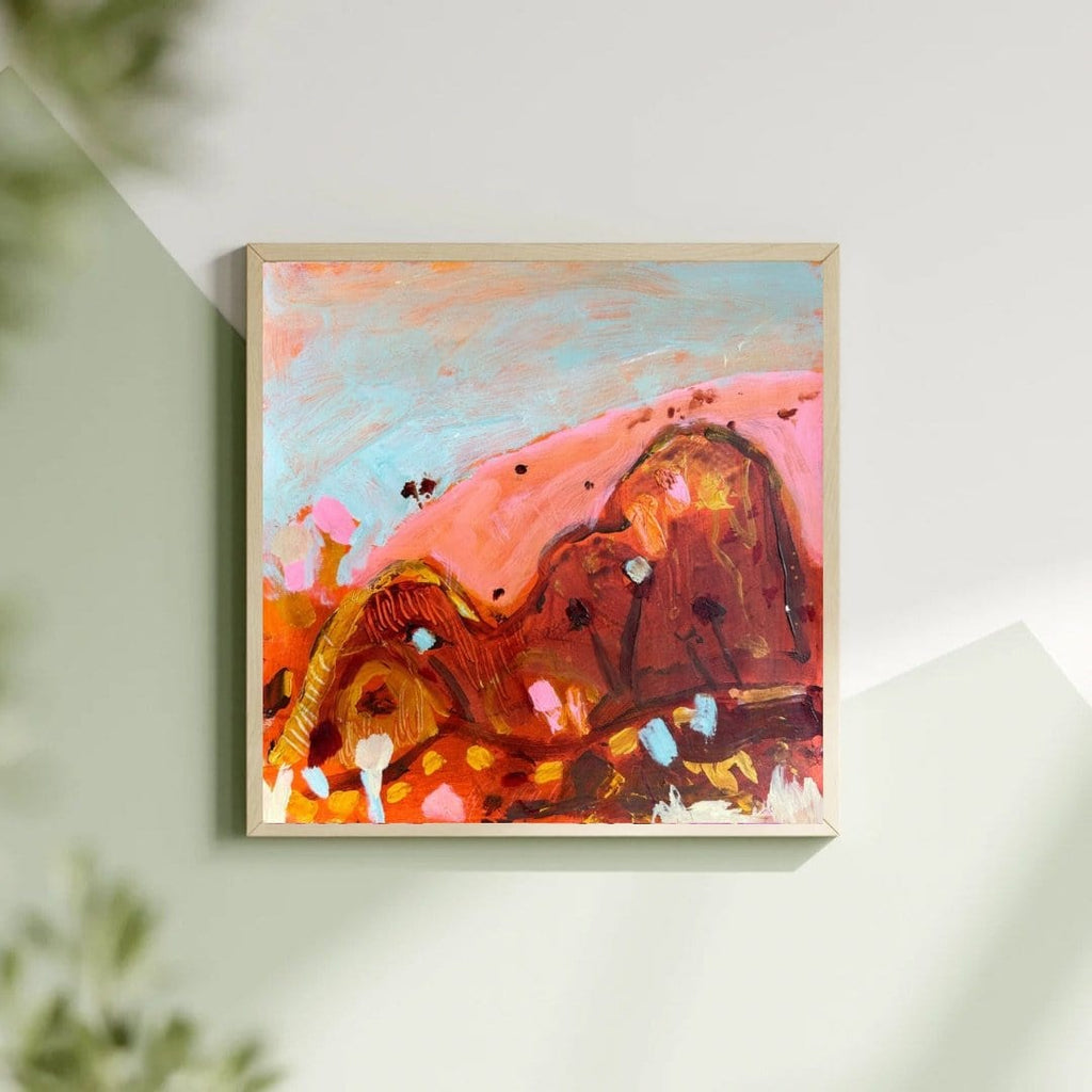 Pink Hills 1 - Original Art