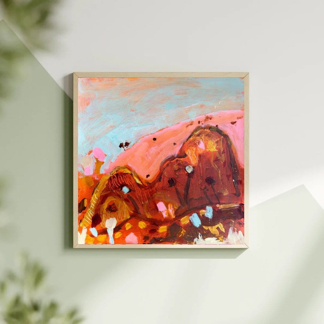 Pink Hills 1 - Original Art