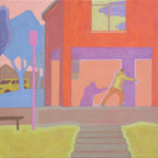 Tai Chi At The Football Oval - Original Art