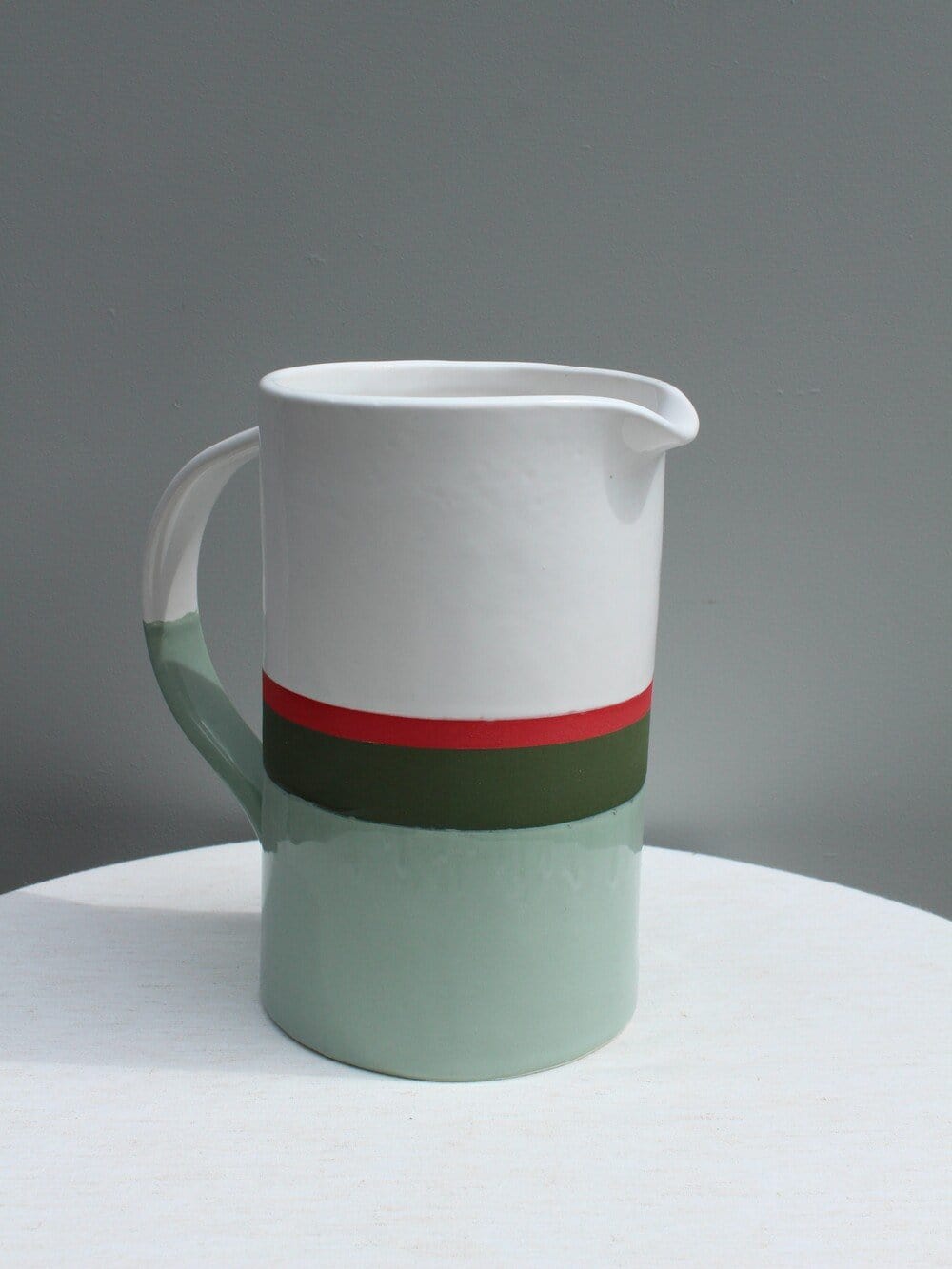Green And Red Jug