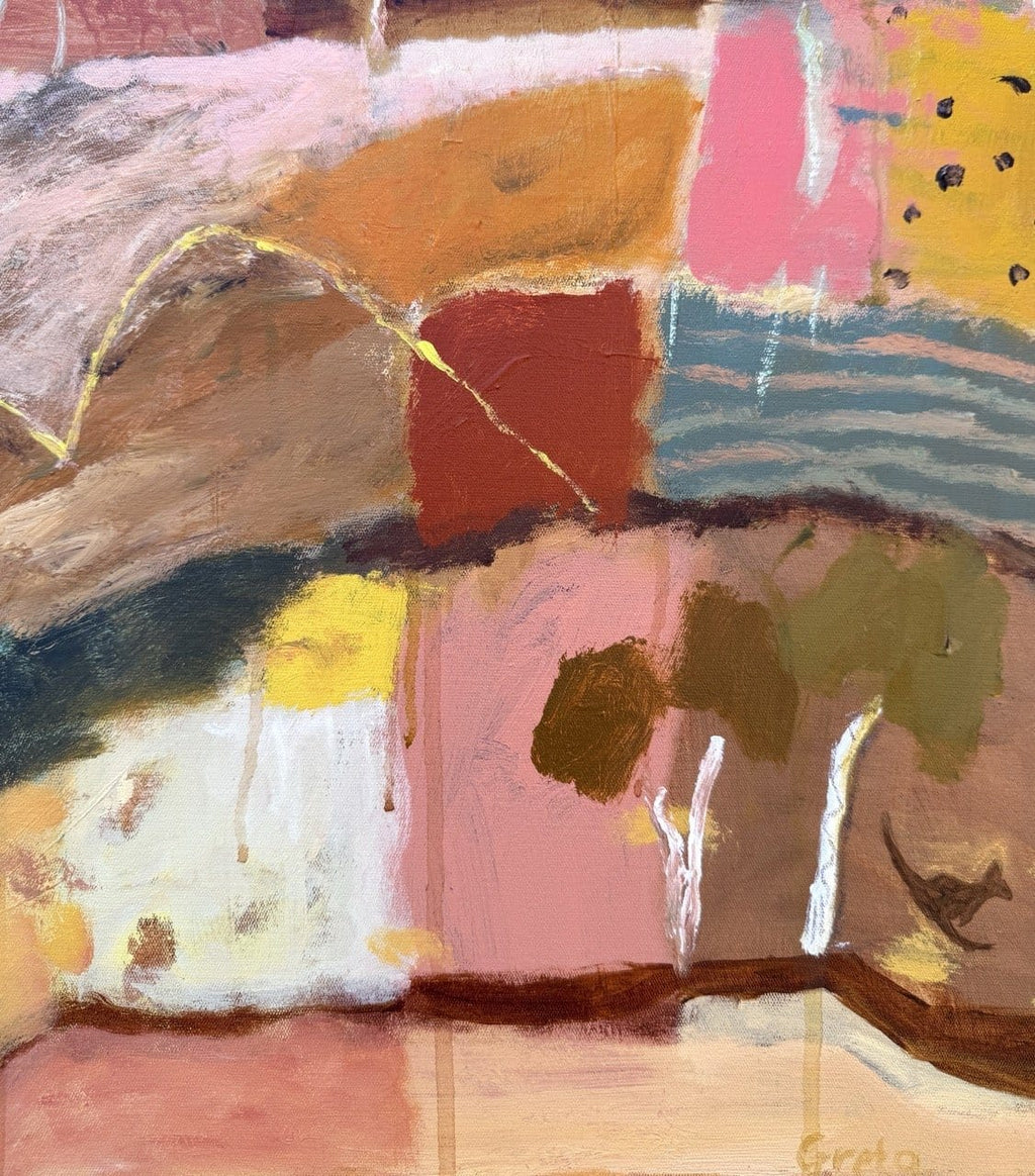 Eucalyptus Sunrise - Original Artwork-Original Art-Greta Hounslow-Greenhouse Interiors Pty Ltd