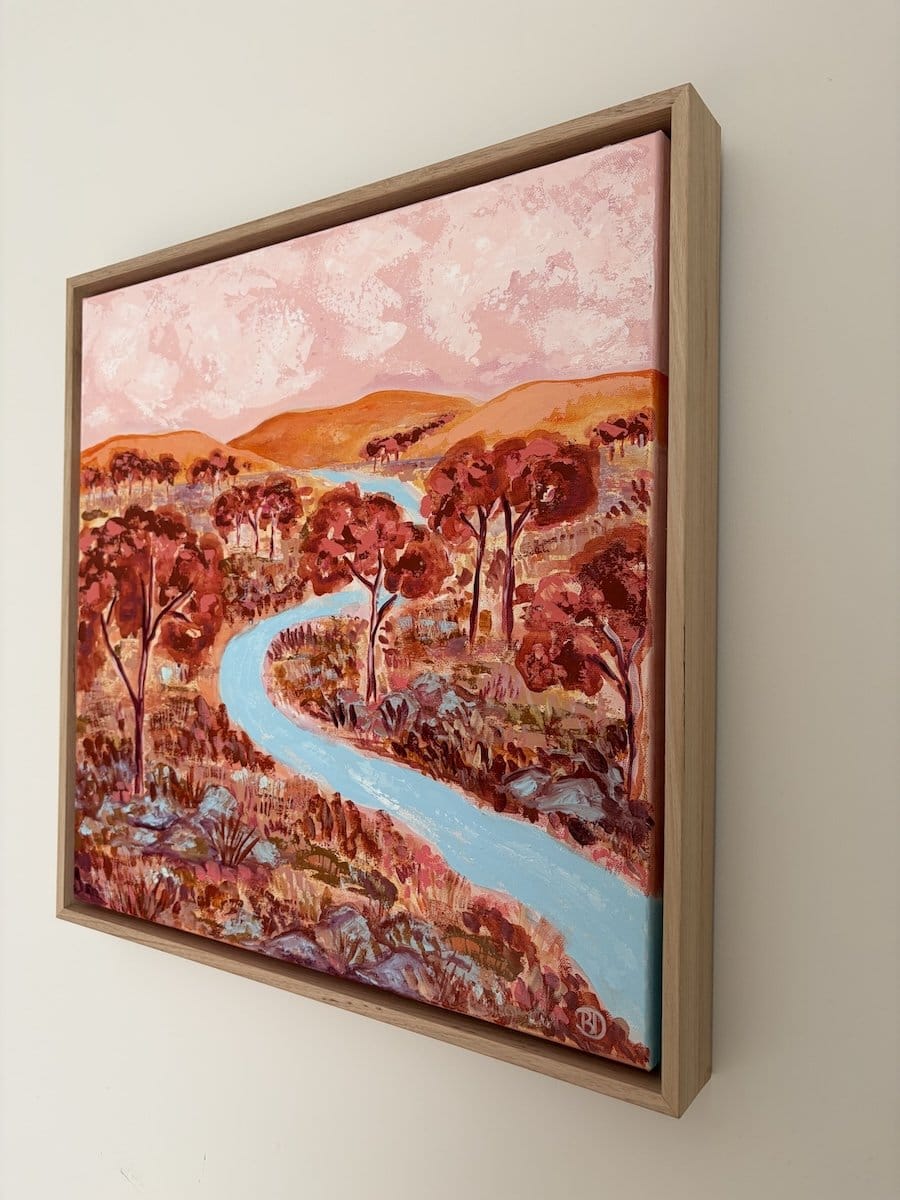 Where The River Wanders - Original Art