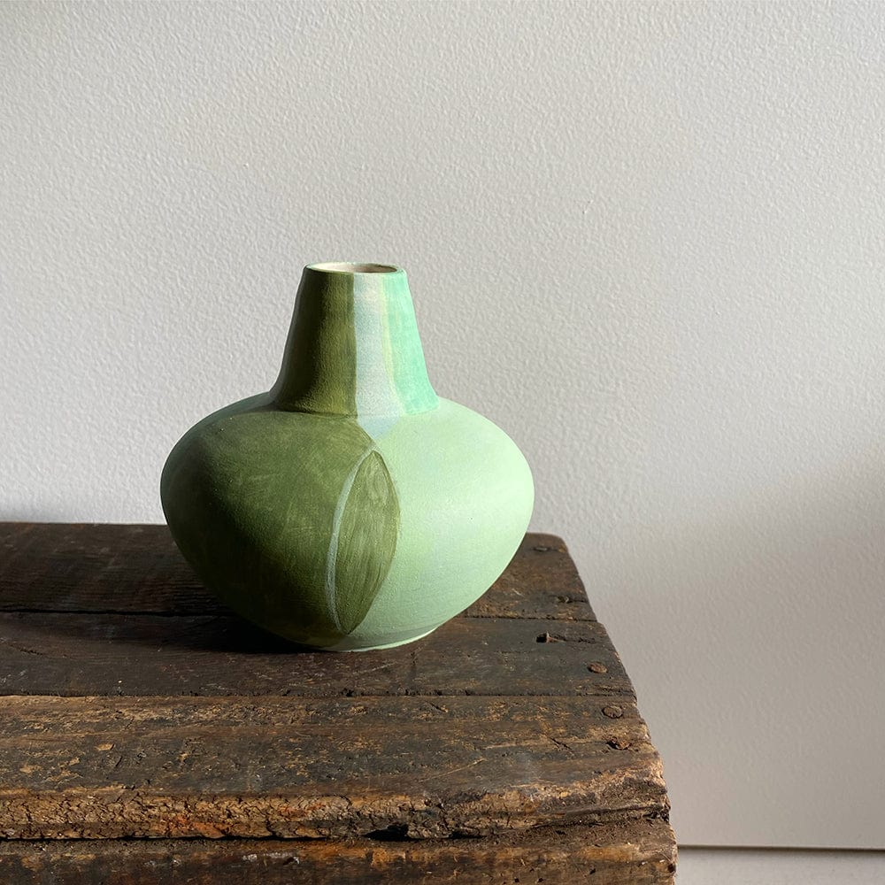 Green Painting Vessel