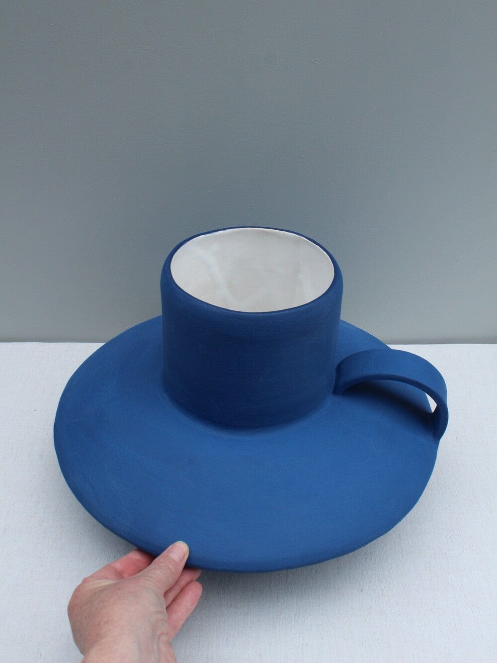 Taking Shape In Cobalt Blue