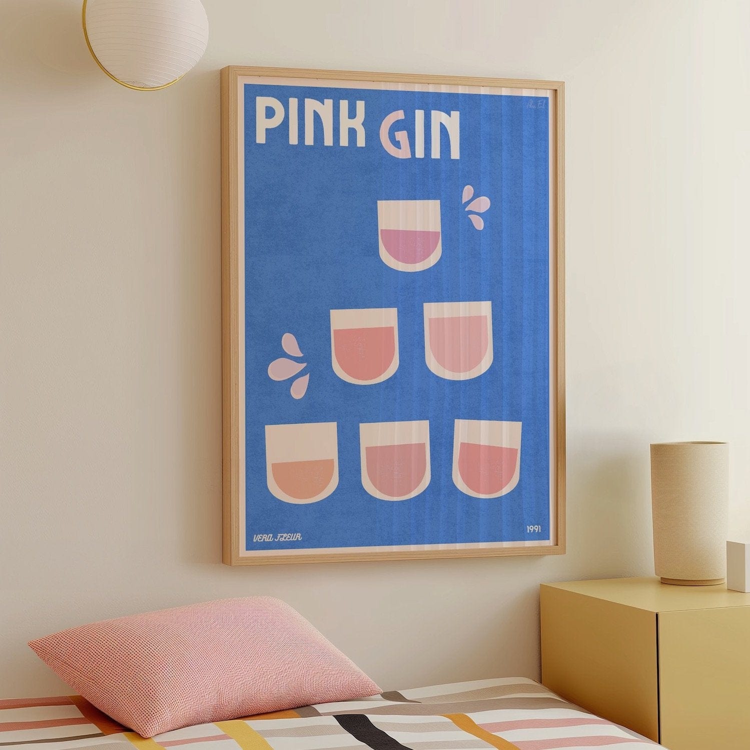 Studio Pink Gin - Limited Edition Print