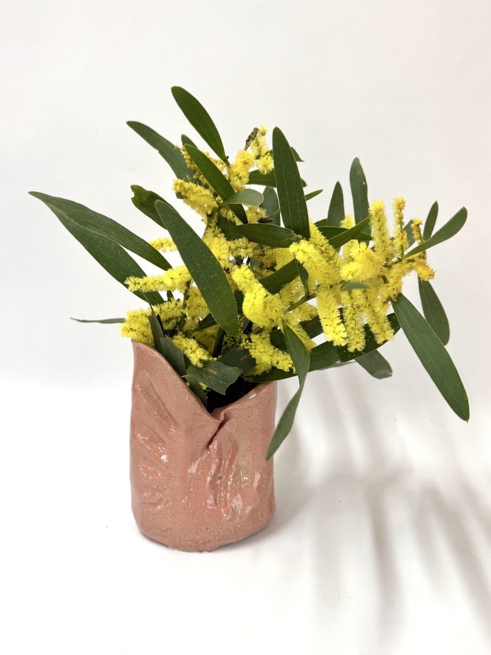 Short Crush Vase 'Pink'