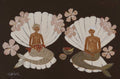 Mermaids Side By Side - Original Art
