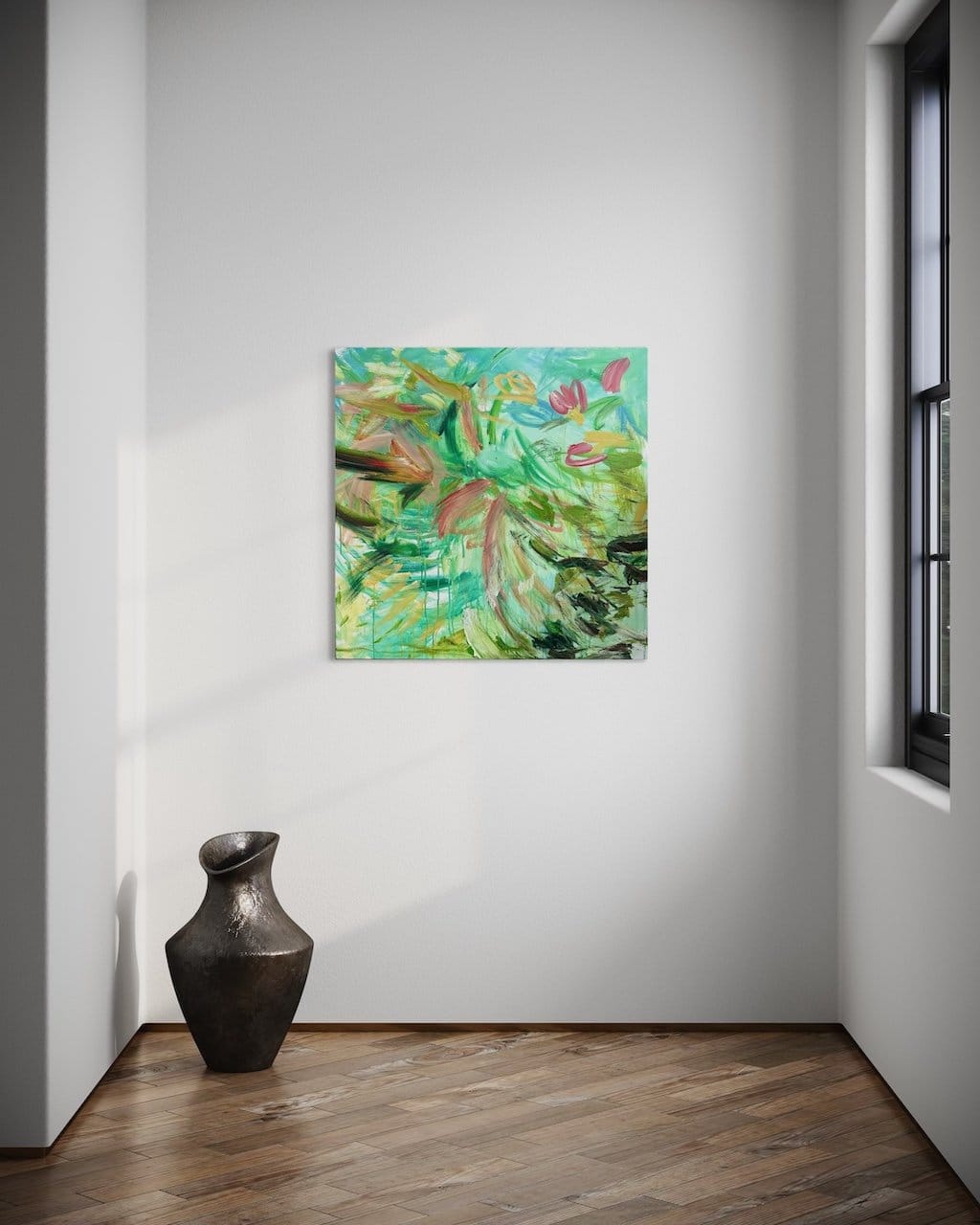 Evergreen Tropicals - Original Artwork-Original Art-Maddy Appleby-Greenhouse Interiors Pty Ltd