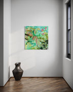 Evergreen Tropicals - Original Artwork-Original Art-Maddy Appleby-Greenhouse Interiors Pty Ltd