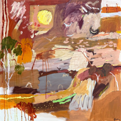 Echoes Through Red Dust - Original Artwork-Original Art-Greta Hounslow-Greenhouse Interiors Pty Ltd