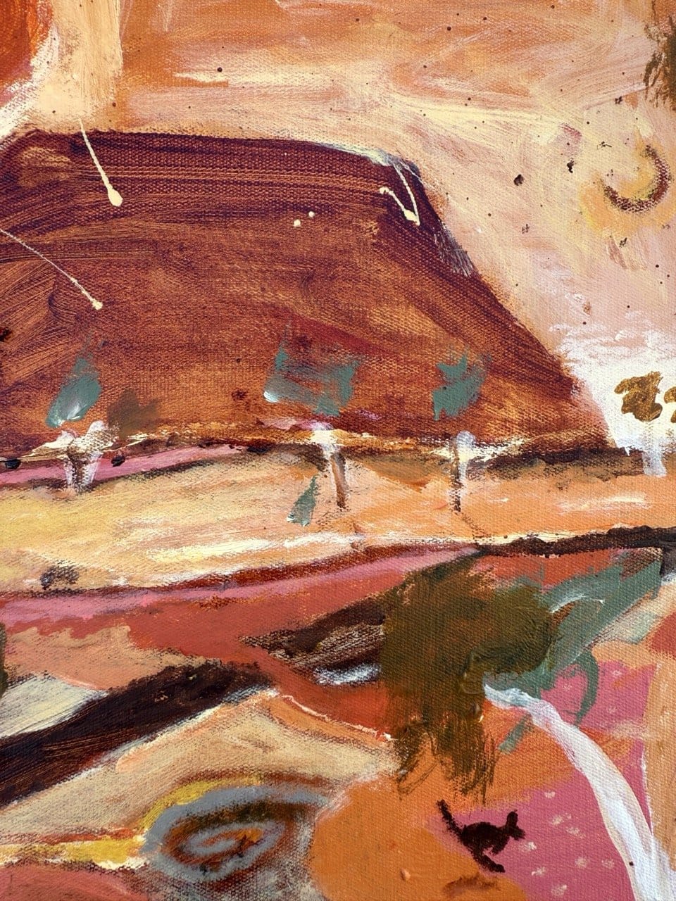 Red Earth Country - Original Artwork-Original Art-Greta Hounslow-Greenhouse Interiors Pty Ltd