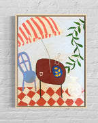 The Quiet Sip - Original Art-Original Art-Leigh Vardanega-Greenhouse Interiors Pty Ltd