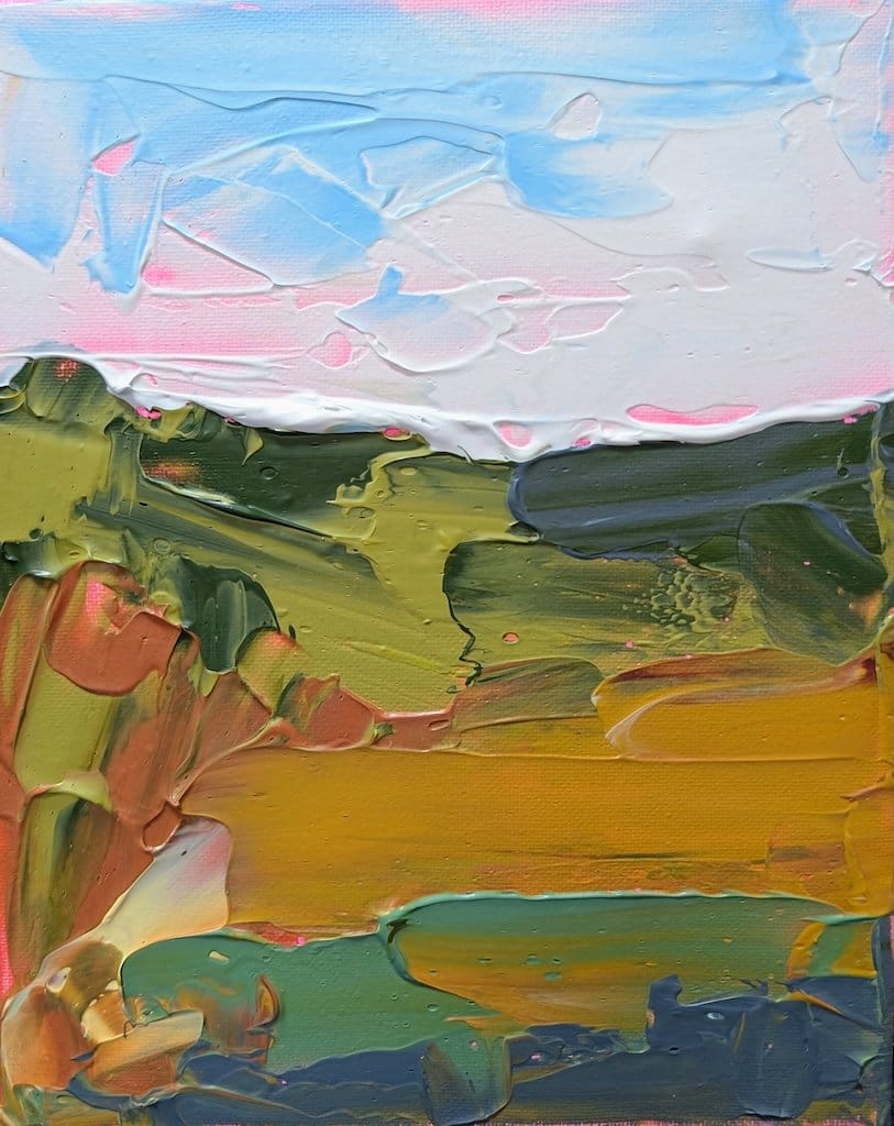 Mindful Meadow - Original Art-Original Art-Marinka Parnham-Greenhouse Interiors Pty Ltd