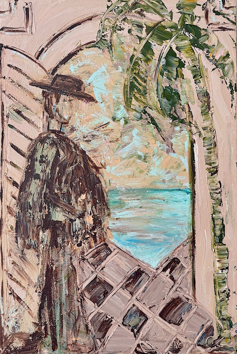 Pablo And The Palm - Original Art
