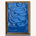 Blue Impasto - Original Art