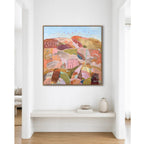 Gregarious Greg Dances Among The Persimmons - Original Art