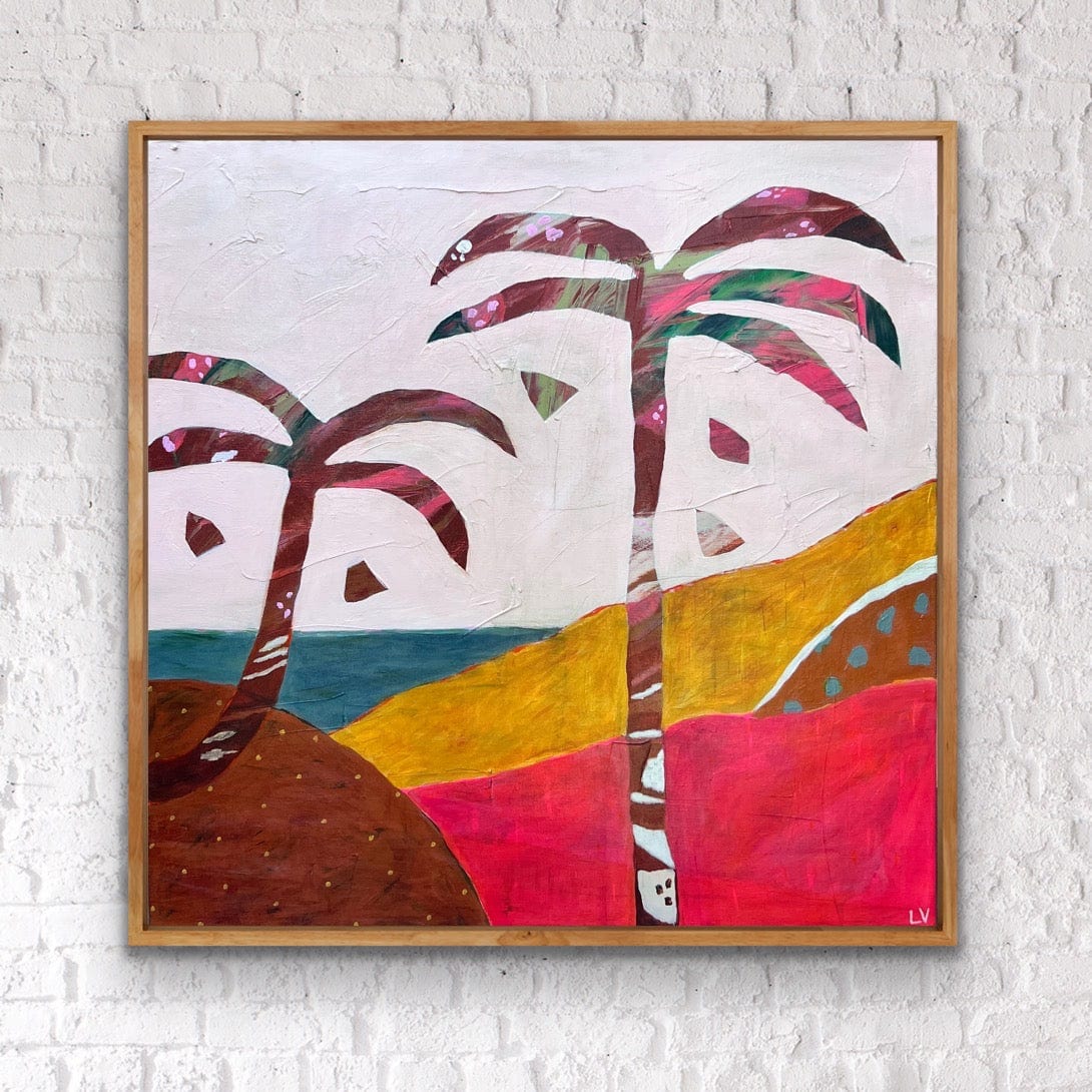 Sunkissed Palms - Original Art