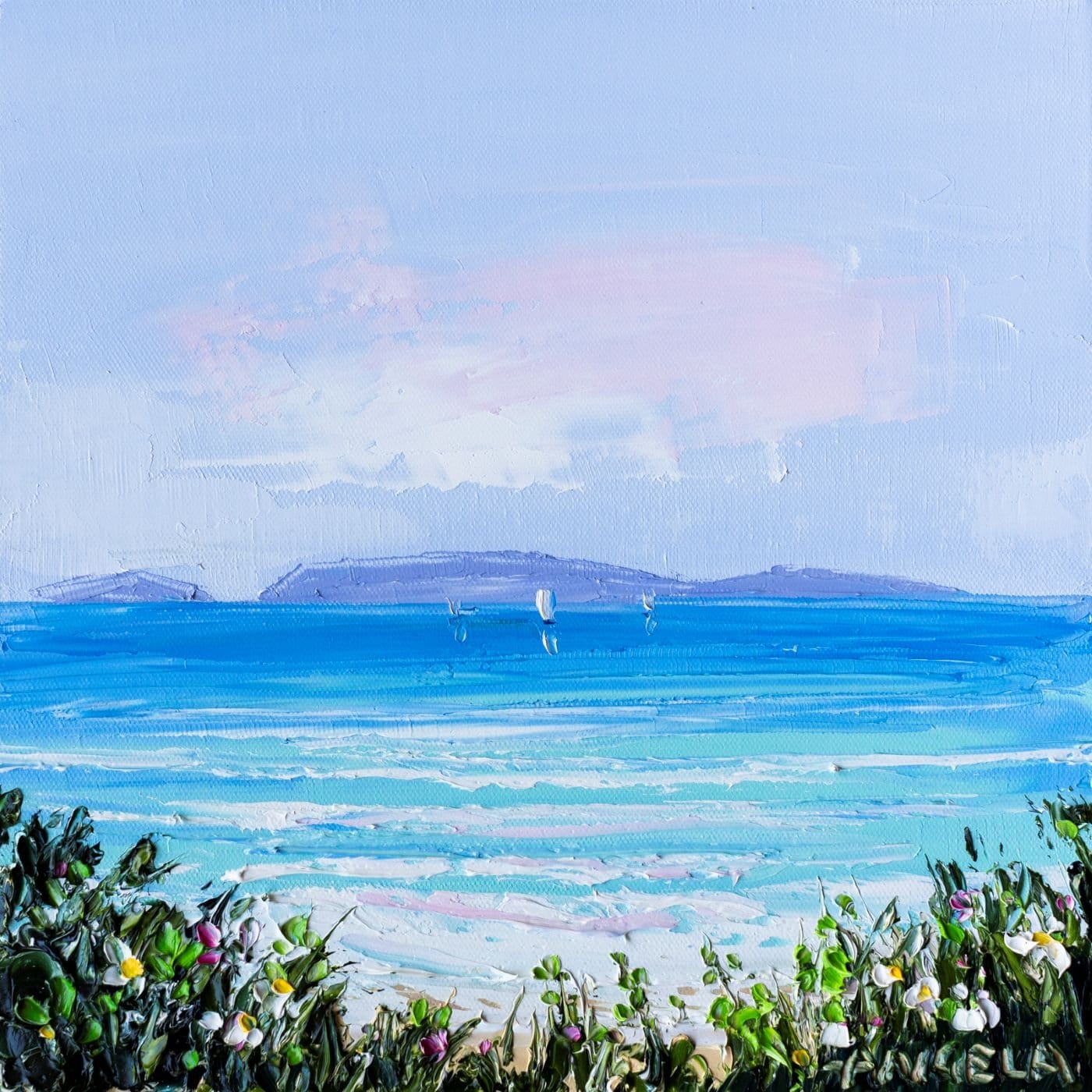 Petals And Tides - Original Art