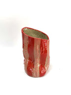 Skinny Crush Vase 'Pink Red Stripe'