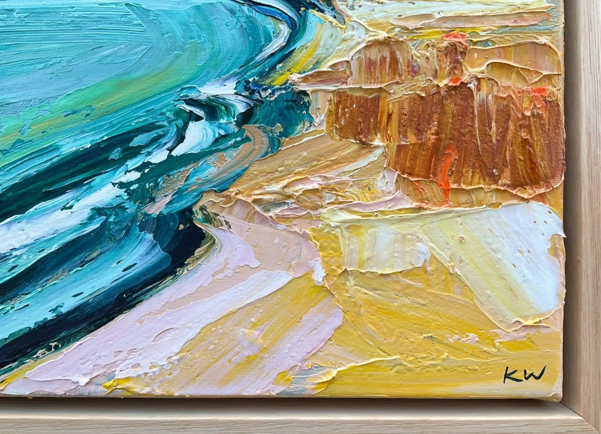 Aqua Spray - Original Artwork