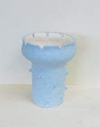 Blue Artichoke Vase
