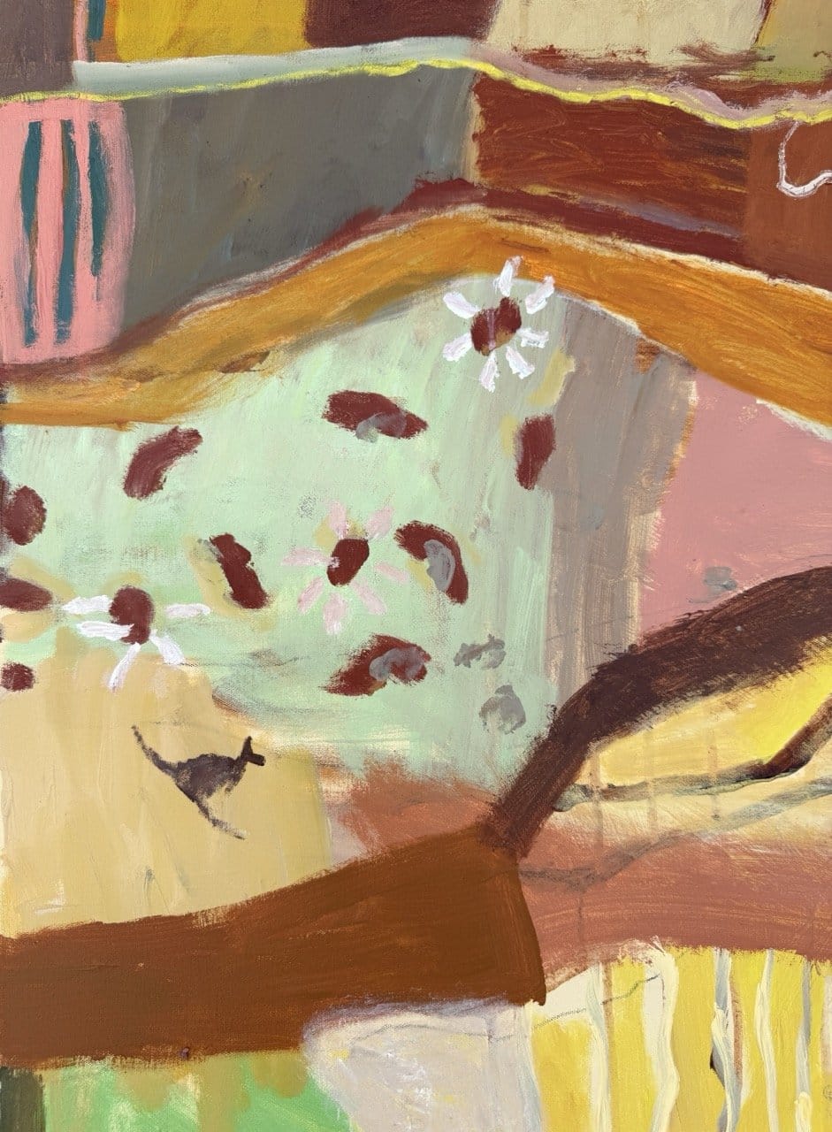 Red Sun, Old Tracks - Original Artwork