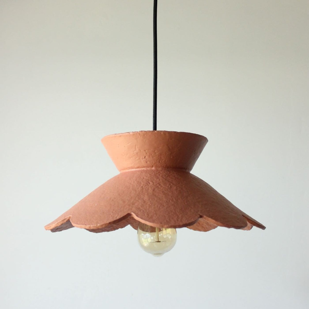 Bloom Pendant Light - Terracotta Peach