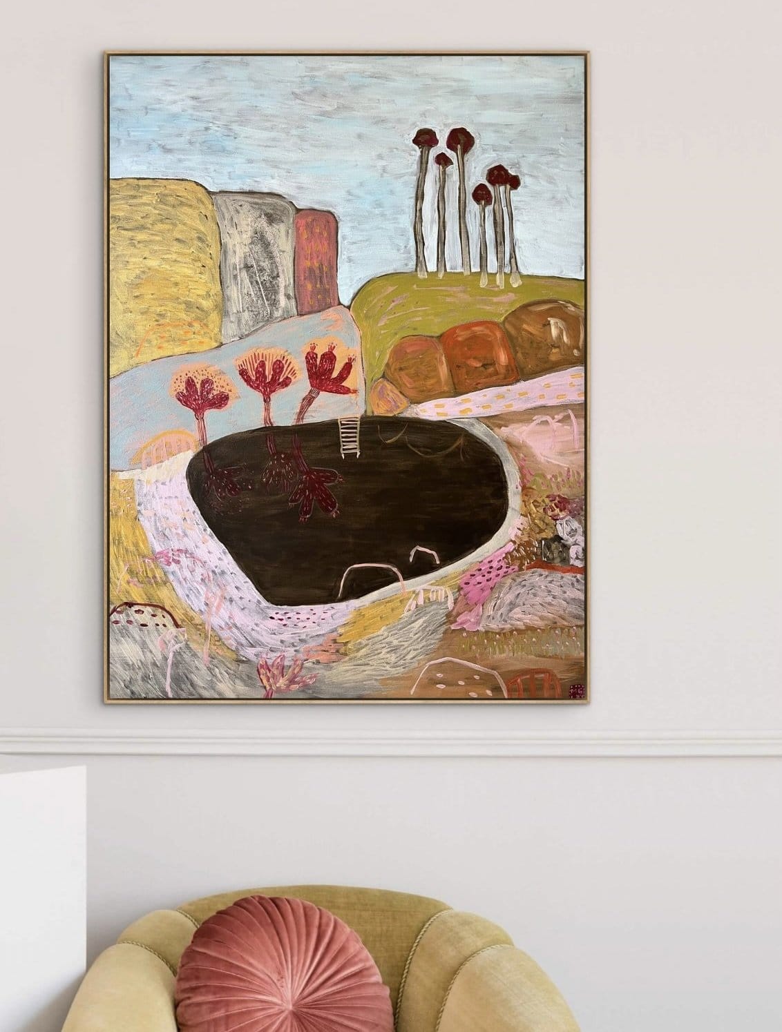 La Boule Bordeaux - Limited Edition Print-Prints-Little Anvil Studios-Greenhouse Interiors Pty Ltd