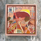 Sacred Uluru Sun  - Original Artwork
