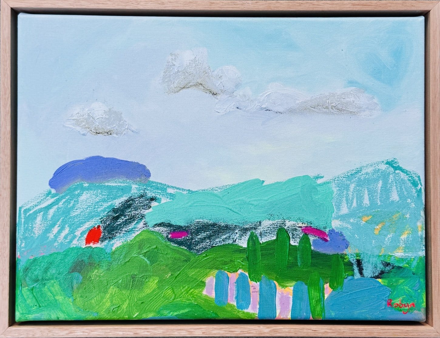 Royal - Original Painting-Original Art-Robyn Kylie-Greenhouse Interiors Pty Ltd