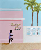 Ocean View Motel - Original Art