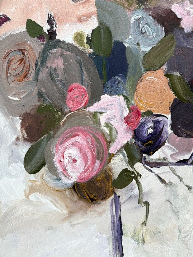 An Impressive Arrangement - Original Art